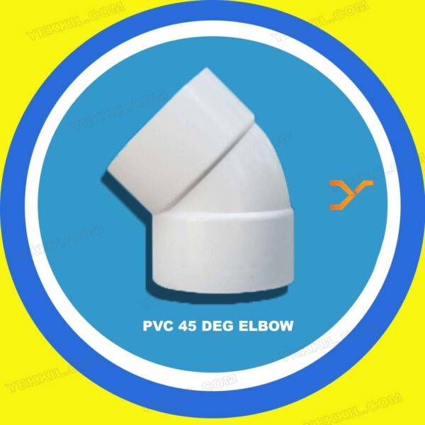 PVC fitting 45degree elbow