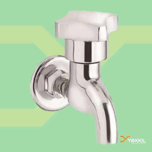 best bib taps-Parryware 10-Year Warranty. Best Bib taps Jade Brass is a faucet commonly used in bathrooms and kitchens. They are known for their durability and resistance to corrosion, making them a popular choice for both residential and commercial applications. The term "bib tap" refers to the shape of the faucet, which resembles a spout with a handle on top. This design allows for easy control of the water flow and temperature. Jade Brass is a type of brass alloy is known for its durability and resistance to corrosion.It contains some copper, zinc, and trace amounts of lead or tin. One of the benefits of using Bib taps Jade Brass is their durability. Brass is a strong material that can withstand exposure to water, heat, and other elements without corroding or deteriorating. This makes Bib taps Jade Brass a good choice for areas that experience high levels of use or moisture, such as bathrooms and kitchens. Another benefit of Bib Taps Jade Brass is their aesthetic appeal. The brass finish gives the faucets a classic and elegant look that can complement a variety of bathroom and kitchen styles. The jade color adds an extra layer of uniqueness and sophistication to the design. In addition to their durability and aesthetic appeal, Bib taps Jade Brass are also easy to install and maintain. They typically come with stand fittings that can be easily attach to existing plumbing systems. Maintenance involves simple cleaning and occasional polishing to maintain the finish and prevent tarnishing. installation However, there are some potential drawbacks to using Bib taps Jade Brass. One potential issue is that they can be more expensive than other types of faucets. The high-quality materials used in their construction can drive up the cost, making them less accessible for some consumers. Another potential issue is that they may not be suitable for all types of water systems. Brass can react with certain types of water, such as hard water, which can cause corrosion or discoloration over time. It is important to consult with a professional plumber before installing Bib taps Jade Brass to ensure they are compatible with your water system. Overall, Bib Taps Jade Brass is a durable and stylish option for those looking for a high-quality faucet that can withstand the test of time. Their classic design and resistance to corrosion make them a popular choice for both residential and commercial applications.-Sanitaryware-Taps-and-faucets-In-Online-Yekkil-.com-Trivandrum-Kerala-15