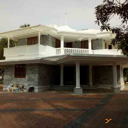 Royal Luxury Home for Sale Vadanappally Thrissur 1 Acre 89 Cent