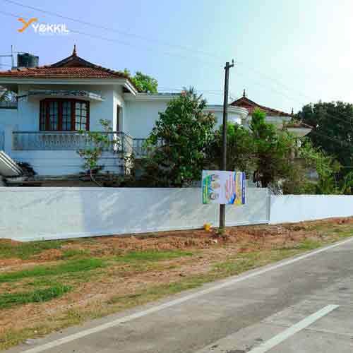 Plot for Sale 40 Cent With House Kommadi Alleppey