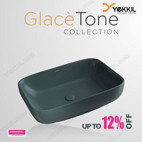 Table top Glacetone Washbasin #Yekkil